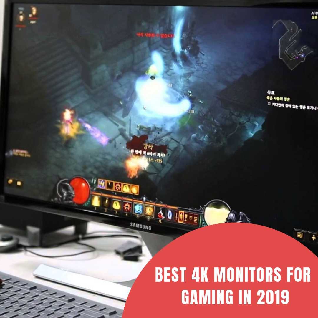 best 4K monitors for gaming in 2019
